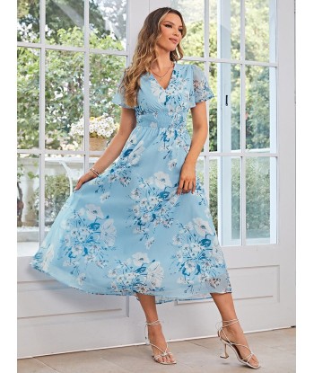 Robe Mariage à Grosses Fleurs vente chaude votre 