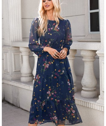 Robe Fleurie Bleue Hippie une grave pollution 