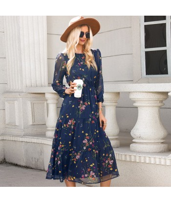 Robe Fleurie Bleue Hippie une grave pollution 