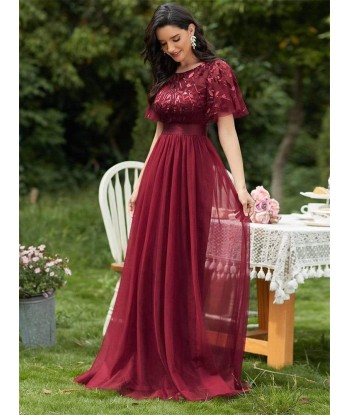 Robe Fleurie de Cérémonie Tulle prix