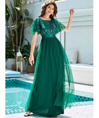 Robe Fleurie de Cérémonie Tulle prix