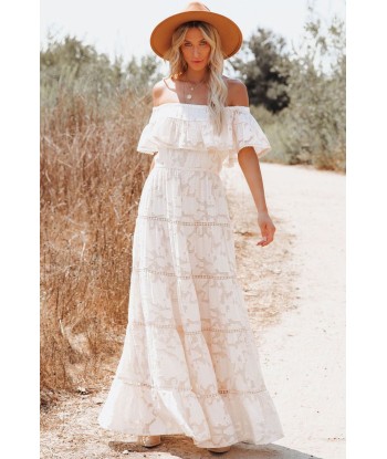 Robe Longue Blanche Champêtre ouvre sa boutique