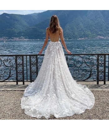 Robe de Mariée Fleurs Les magasins à Paris