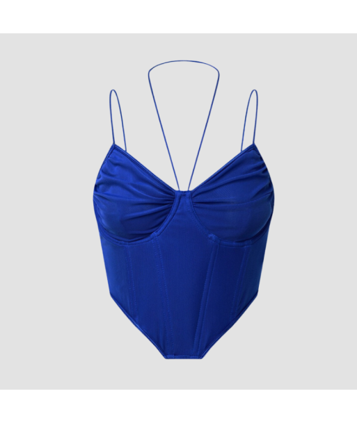 Corset Bleu livraison gratuite