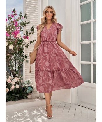 Robe Fluide Fleurs Voile plus qu'un jeu 