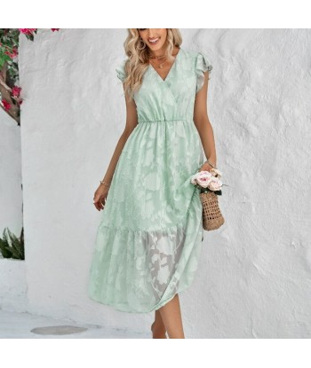 Robe Fluide Fleurs Voile plus qu'un jeu 