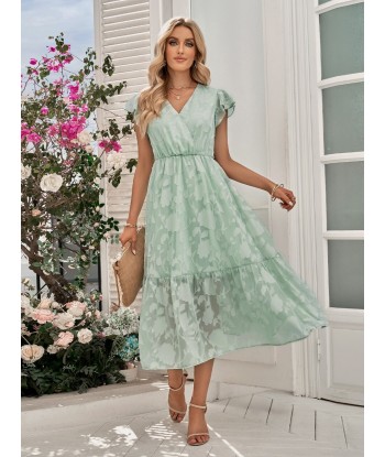 Robe Fluide Fleurs Voile plus qu'un jeu 