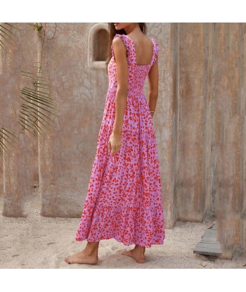 Robe Fleurie Maxi Paris Déstockage Promo