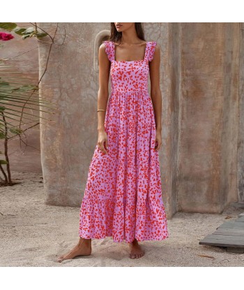 Robe Fleurie Maxi Paris Déstockage Promo