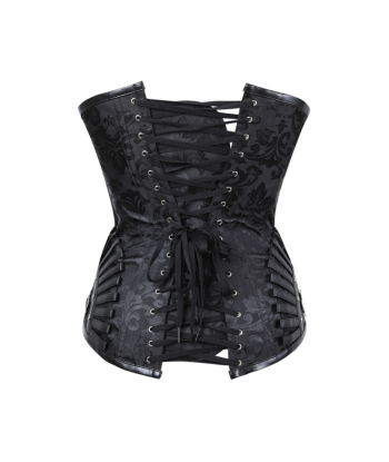 Corset femme Pirate noir Le MVP de beaucoup