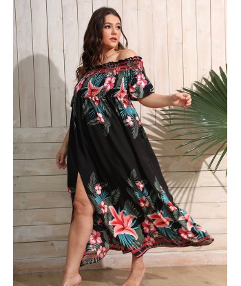 Robe Fleurie Eté Femme Grande Taille 2 - 3 jours ouvrés.