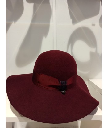 catarzi chapeau prune bordeaux français