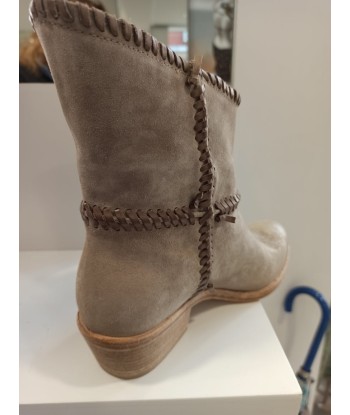 fru.it boots cuir nubuck taupe style amérindiens Comparez plus de prix