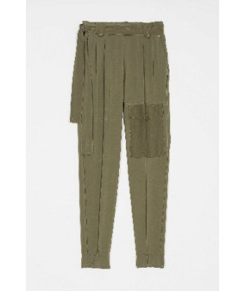 twinset pantalon baggy kaki 50-70% off 