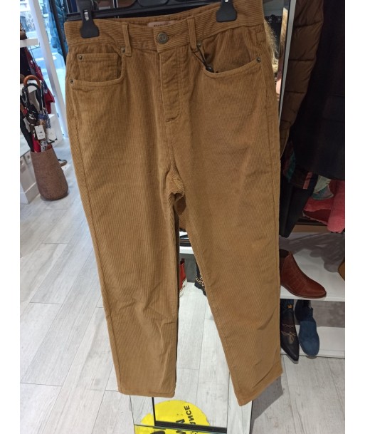 twinset pantalon velours côtelé camel Comparez plus de prix