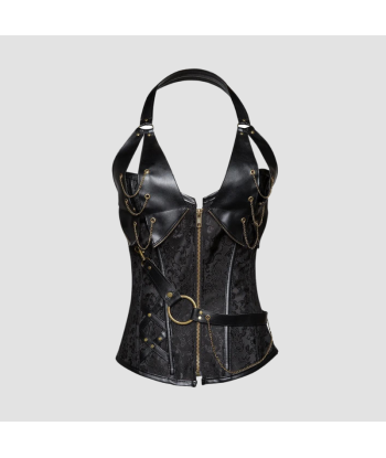 Corset femme viking noir 2023