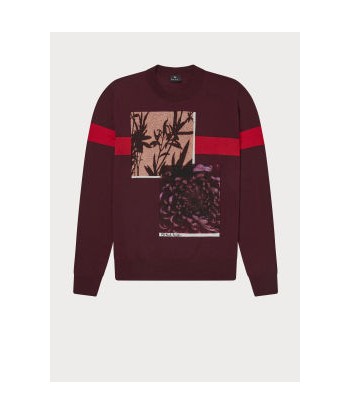 paul smith pull col rond bordeaux store