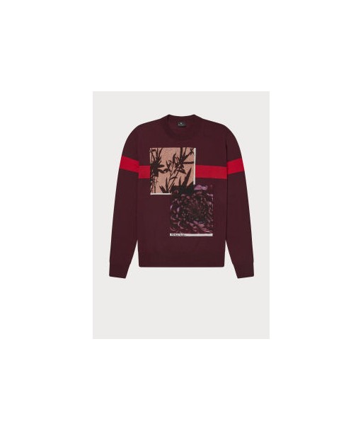 paul smith pull col rond bordeaux store