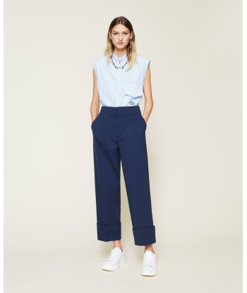 twinset pantalon indigo Découvrez la collection