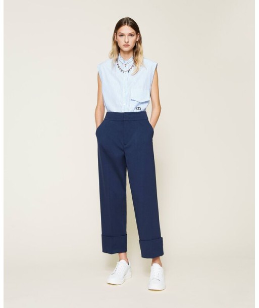 twinset pantalon indigo Découvrez la collection