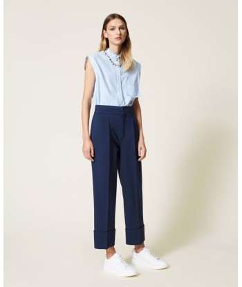 twinset pantalon indigo Découvrez la collection