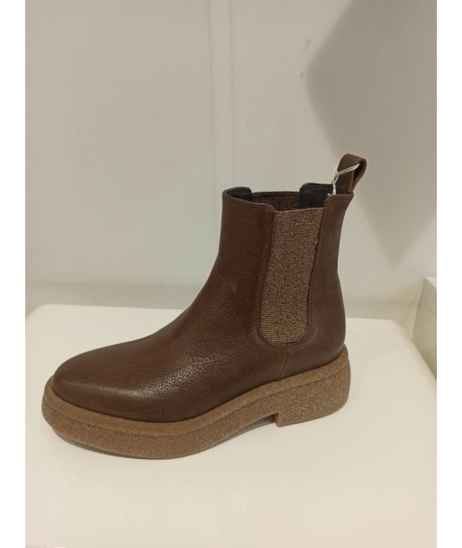 fru.it  chelsea boots plate  marron pas cher 