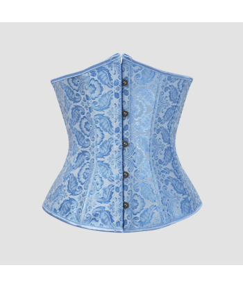 Corset Underbust Serre Taille Bleu le concept de la Pate a emporter 