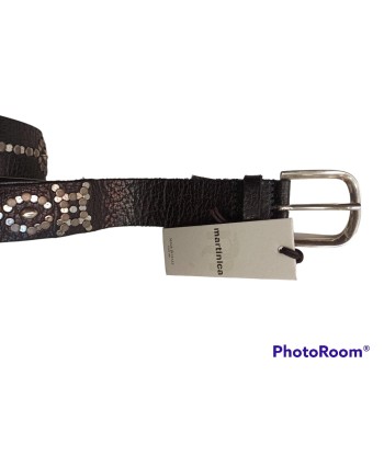 martinica ceinture cuir noir rock meilleur choix