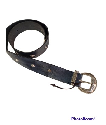 martinica ceinture cuir bleu jean les muscles