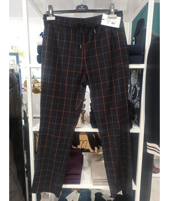 paul smith pantalon écossais marine livraison gratuite