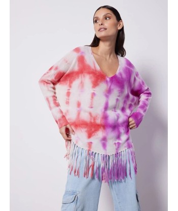 notshy  pull poncho contemplation rose indien femme 100% cachemire chez Cornerstreet bien 