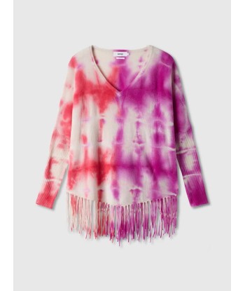 notshy  pull poncho contemplation rose indien femme 100% cachemire chez Cornerstreet bien 