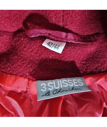 3 Suisses Manteau long rouge En savoir plus