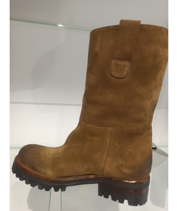 bottega di lisa boots  femme daim caramel foncé Par le système avancé 