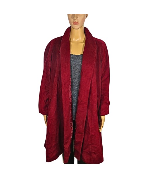 C2 PARIS Manteau vintage rouge Le MVP de beaucoup