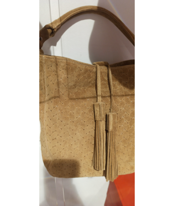 berthille maison française hermine nubuck beige sac à main femme store