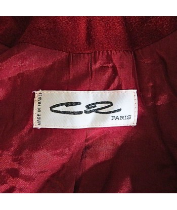 C2 PARIS Manteau vintage rouge Le MVP de beaucoup