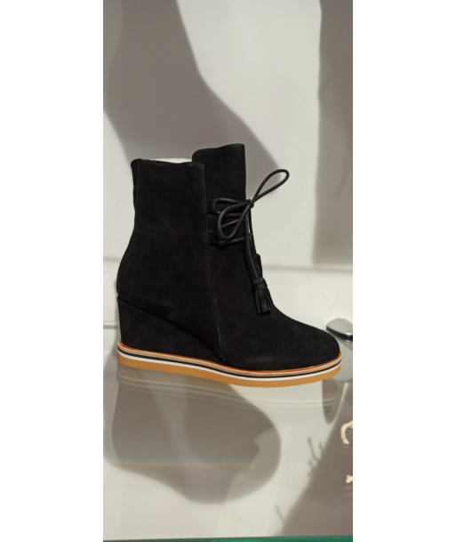 nathan baume bottines compensées noires JUSQU'A -70%! 