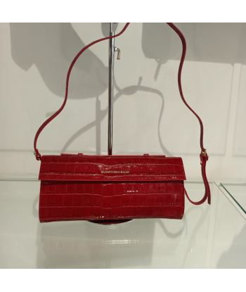 roberta gandolfi sac baguette rouge l'évolution des habitudes 