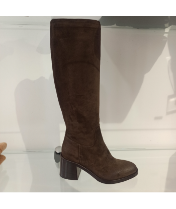 fru.it bottes femme daim chocolat hiver Faites des économies