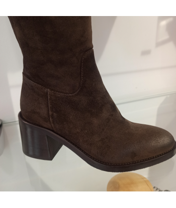 fru.it bottes femme daim chocolat hiver Faites des économies