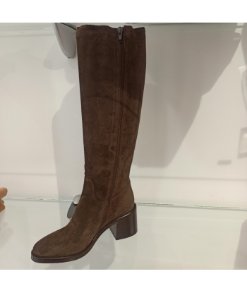 fru.it bottes femme daim chocolat hiver Faites des économies