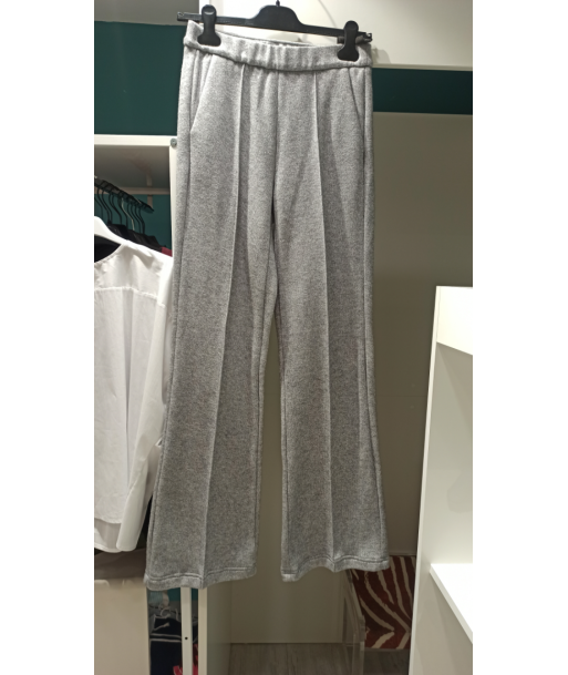 mason's pantalon de jogging gris lurex argenté en linge