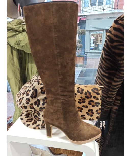 lola cruz  bottes talon camel pas chere