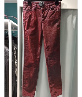 mayjune jeans bordeaux effet velours pas cher chine