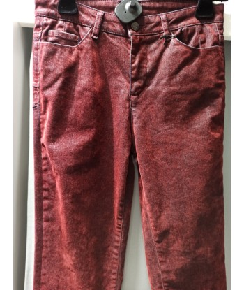 mayjune jeans bordeaux effet velours pas cher chine