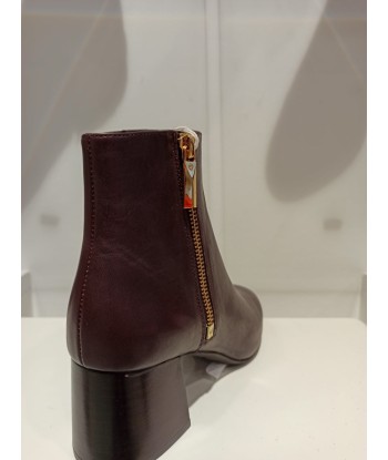 michael kors  boots cuir bordeaux de France