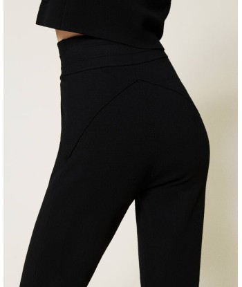 twinset pantalon cigarette noir ouvre sa boutique