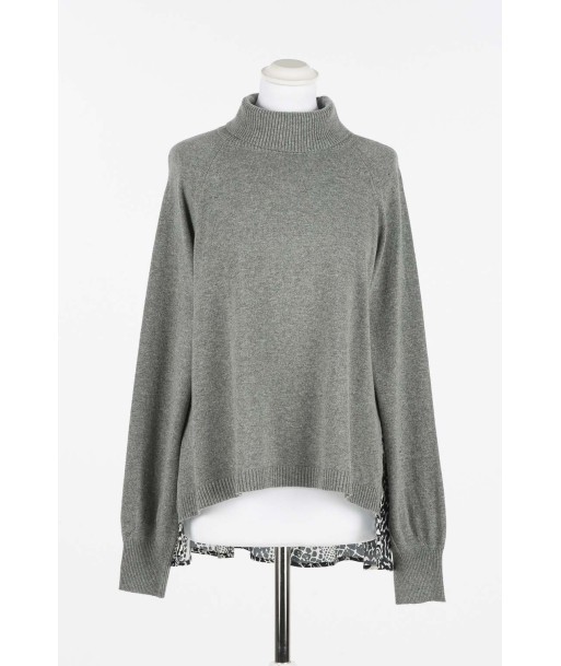 twinset pull bicolor gris meilleur choix