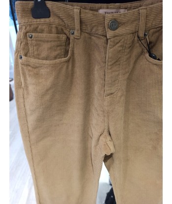 twinset pantalon velours côtelé camel paiement sécurisé